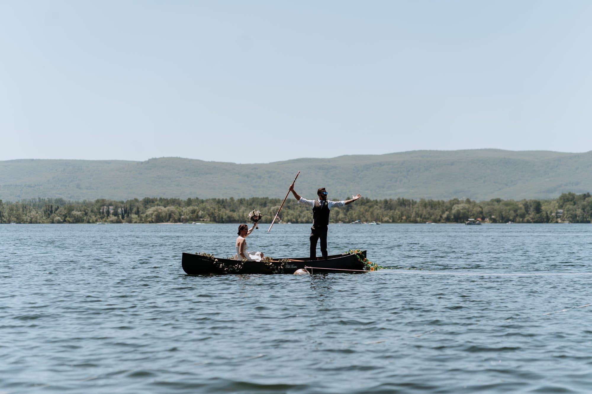A moment from a Pevide wedding